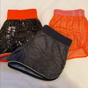 Bundle of 3 Women’s M UA Shorts